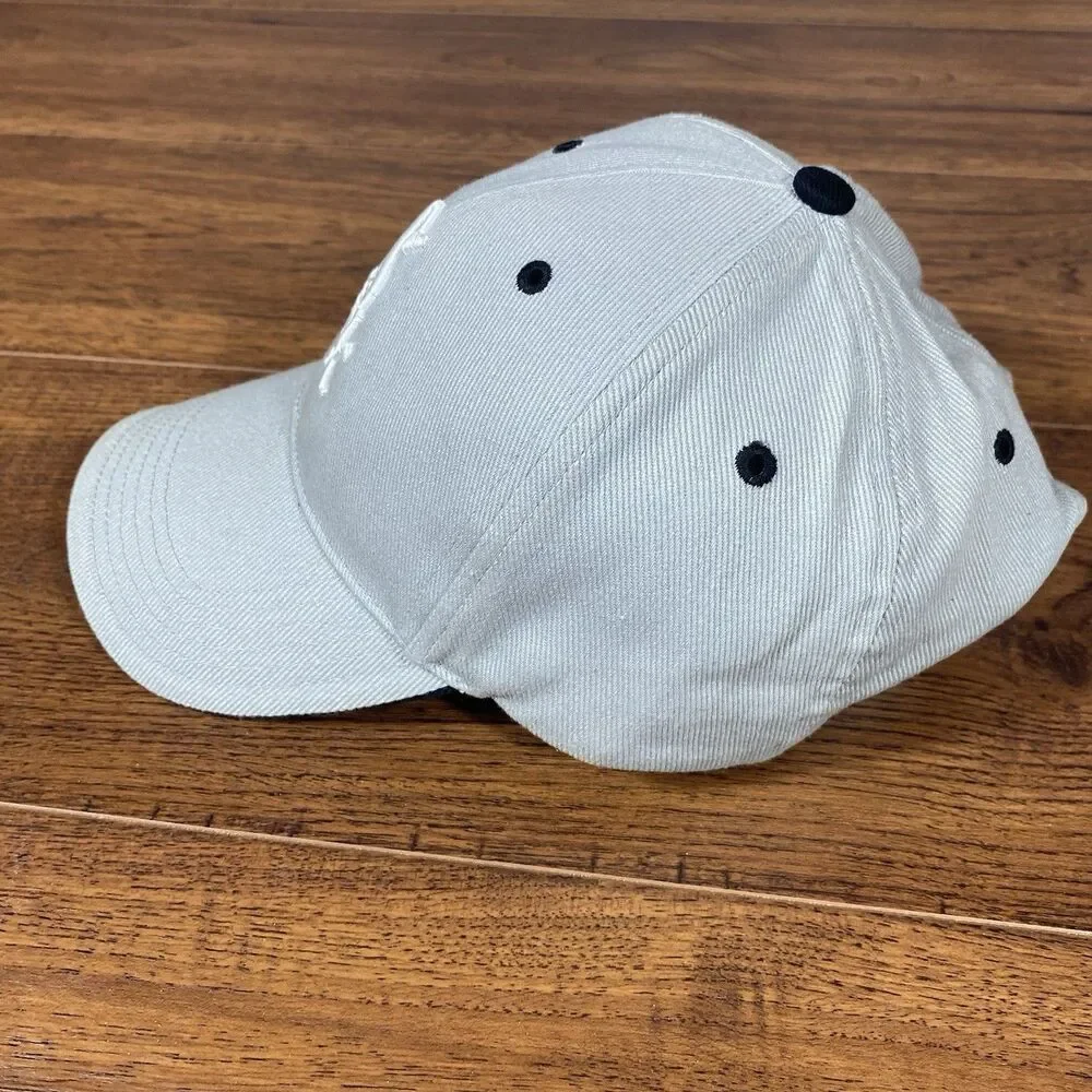 Chicago White Sox Hat MLB Gray Baseball Cap One Size Adjustable Strapback